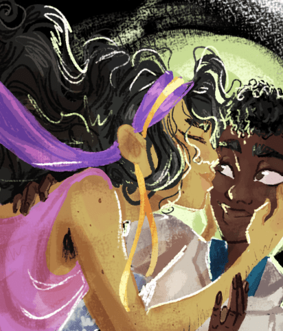 Kaetor’s Quanyii kiss&nbsp;fanart